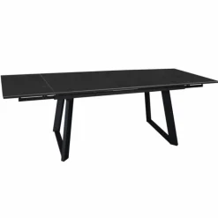 Sale Table Malo avec 2 rallonges en aluminium - 180 x 230 x 280 x 100 cm