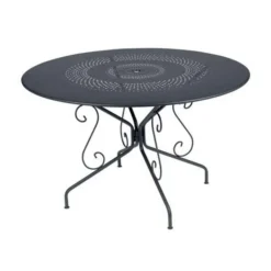 New FERMOB Table Montmartre ronde en acier - Ø 117 x 74 cm