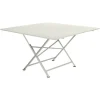 New FERMOB Table pliante Cargo en acier - 128 x 128 x74 cm
