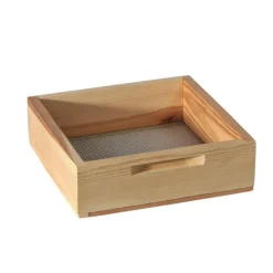 Online DEVAUX Tamis à terre bois et acier 44x44 cm - maille 6 mm