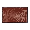 New SWEETSOL Tapis absorbant intérieur imprimé Fougères terra cotta - 60 x 40 cm