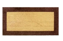 Online SWEETSOL Tapis brosse en coco marron - 60 x 40 cm