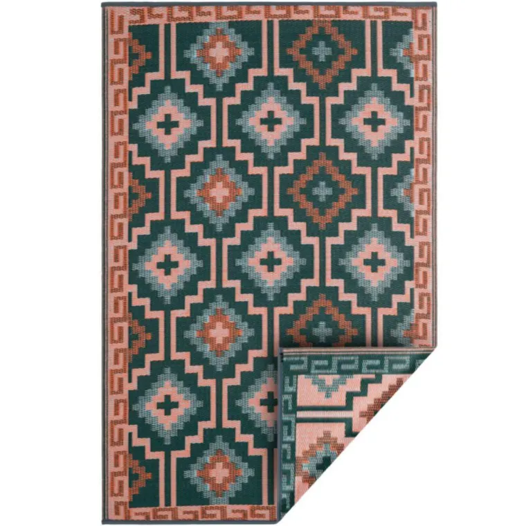 Online FAB HAB Tapis coloris multicolore en polypropylène recyclé - 240 x 300 cm