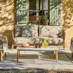 Discount Tapis d'extérieur en polypropylène recyclé multicolore Doux - 180 x 120 cm