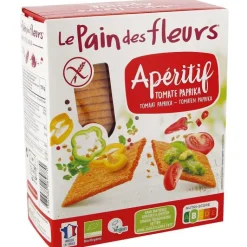 New LE PAIN DES FLEURS Tartine apéritif tomate paprika en boîte de 150 g