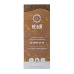 New KHADI Teinture aux plantes Châtain doré - 100 g