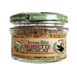 New VINCENSINI Terrine noisette muscat Corse 125g