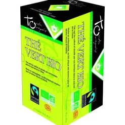 TOUCH ORGANIC Thé vert nature bio - 24 infusettes