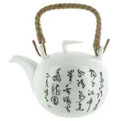 AROMANDISE Théière en porcelaine blanche Jiangxi - 1 L