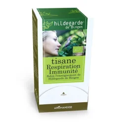 New AROMANDISE Tisane bio effet respiration et immunité en boite de 27 g