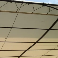 Clearance COULEURS DU MONDE Toile d'ombrage universelle pour tonnelle coloris beige - 3 x 4 m