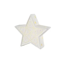 Clearance BLACHÈRE ILLUMINATION Étoile lumineuse LED à lumière fixe blanc chaud à piles - 12 cm