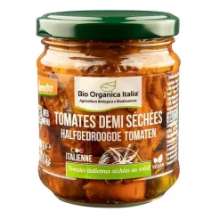 Hot BIORGANICA Tomates demi séchées Demeter à l'huile 190g