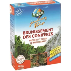 CP JARDIN Traitement du brunissement des conifères en boite - 800 g