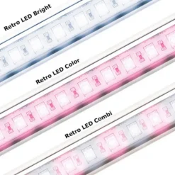 AQUADISTRIB Tube d'éclairage RetroLED Bright, effet lumineux vif, SUPERFISH - 90 cm