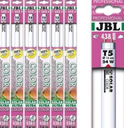 JBL Tube fluorescent T5 coloration ultra, , modèle Solar - 24W, 438mm
