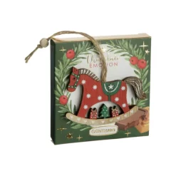 FRANCE DÉCOR Étui de Noël chocolat cheval à bascule France Décor - 36 g