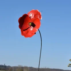 Online CHOUETTE AND CO Tuteur métal coquelicot