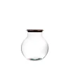 Outlet NATURALYS Vase Bose Tulip S & bouchon liège Ø19xH20 cm
