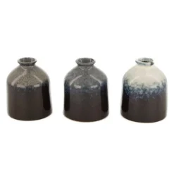 Online Vase bouteille coloris bleu en céramique - Ø 8 cm