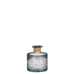 Best Vase bouteille coloris transparent en verre recyclé - Ø 10 cm