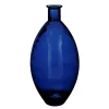 EDELMAN Vase coloris bleu en verre recyclé Qin - Ø 29 cm