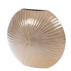 New CADES DESIGN Vase en aluminium Flower rose moyen modèle - 32 x 14 x 28 cm