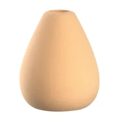Outlet LEONARDO Vase Luminosa coloris jaune en céramique - 10 cm