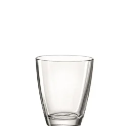 Clearance AUBRY GASPARD Vase ovale en verre transparent Fiori grande - H 17 cm