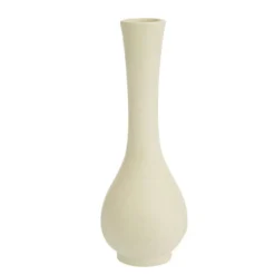 Best Vase soliflore coloris vert en aluminium - 7,5 x 7,5 x 20,5 cm