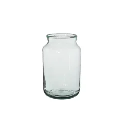 New Vase Vienne en verre transparent Ø 18 x H 30 cm