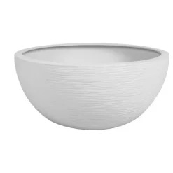 Sale EDA Vasque en Graphite blanc Ø 29,5 x H 12 cm de 5,5 L