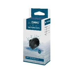 Clearance CIANO Ventouses filtre pour aquarium coloris noir CF 20/40/80 - X 6