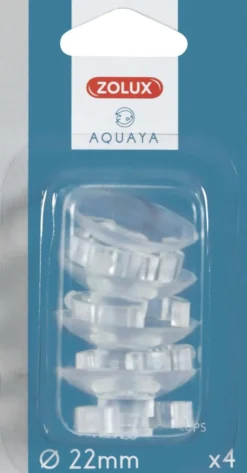 New ZOLUX Ventouses pour aquarium coloris transparent Aquaya - Ø 22 mm x 4