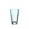 New LEONARDO Verre 30 cl LD coloris bleu menthe Optic Pastel - Ø 8 x 13,2 cm