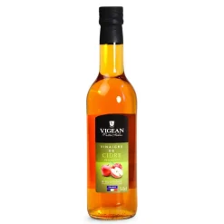 Hot VIGEAN Vinaigre de cidre bio en bouteille de 50 cl