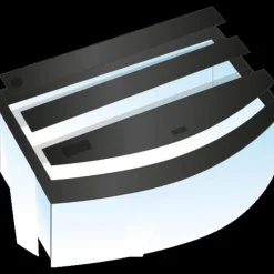 Best BLUE CORAL Volets pour aquarium 3 pièces, matière durable, JUWEL - modèle VISION 450