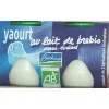 New BIOCHAMPS Yaourt brebis bio nature ½ écrémé - 2 x 125 g