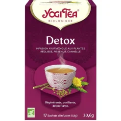 Clearance YOGI TEA detox - 17 sachets