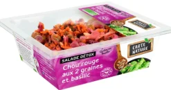 Online CARTE NATURE Salade détox chou rouge 2 graines basilic - 160g
