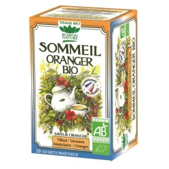 ROMON NATURE Tisane sommeil à l’oranger bio en boite de 32 g